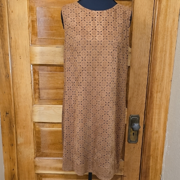 Maurices Dresses & Skirts - Maurices Faux Suede Sleeveless Sheath Dress S